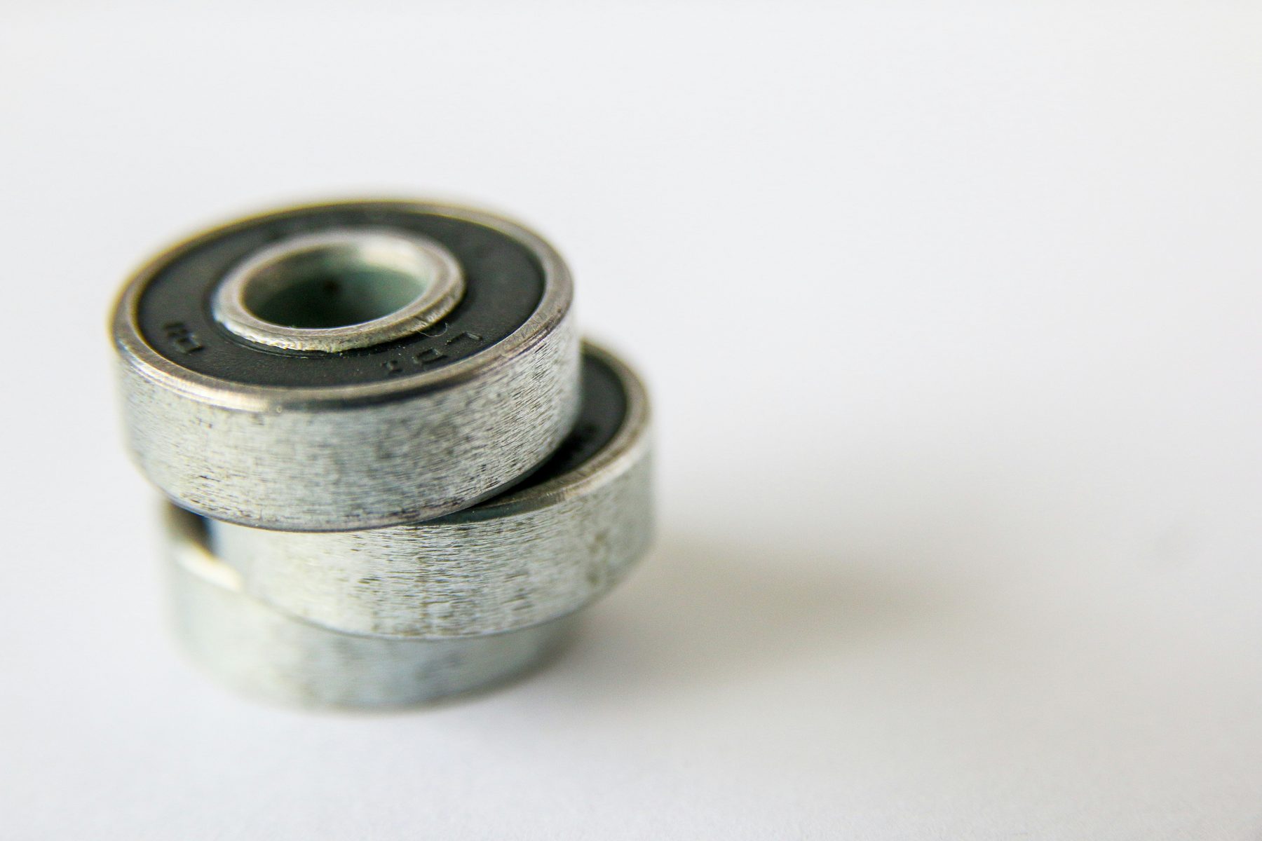 Close-up of ball bearings